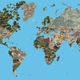 Illustration for article titled Map shows what each countrys military camouflage pattern looks like
